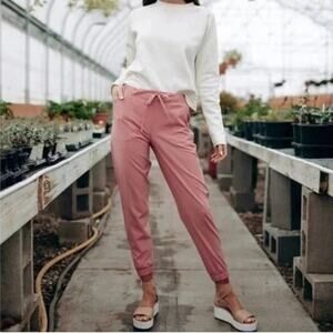 ALBION (Tall) Rose Pink Jetsetters Jogger Pants Sz Small Tall